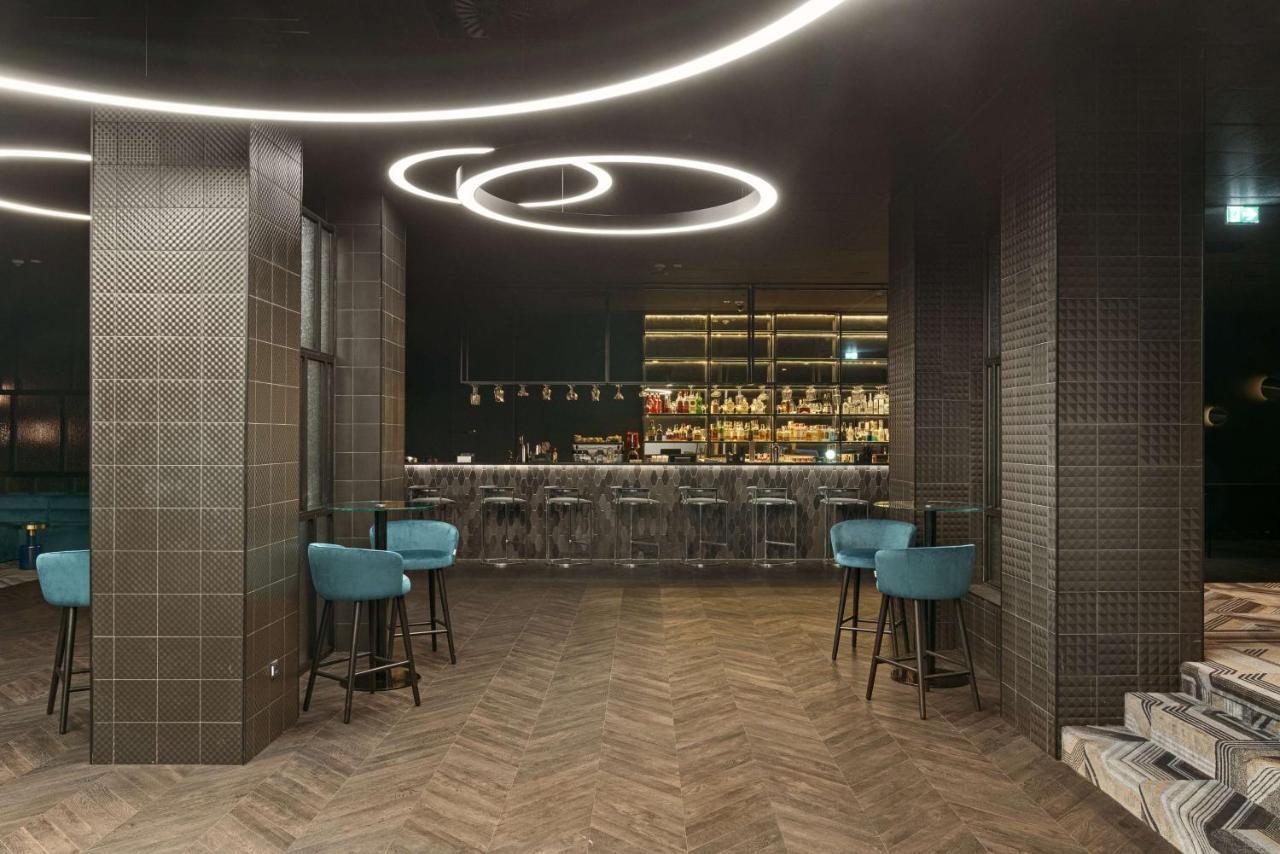 Radisson Blu Resort & Conference Center, Ostroda Mazury Екстер'єр фото The bar at the 2018-opened terminal