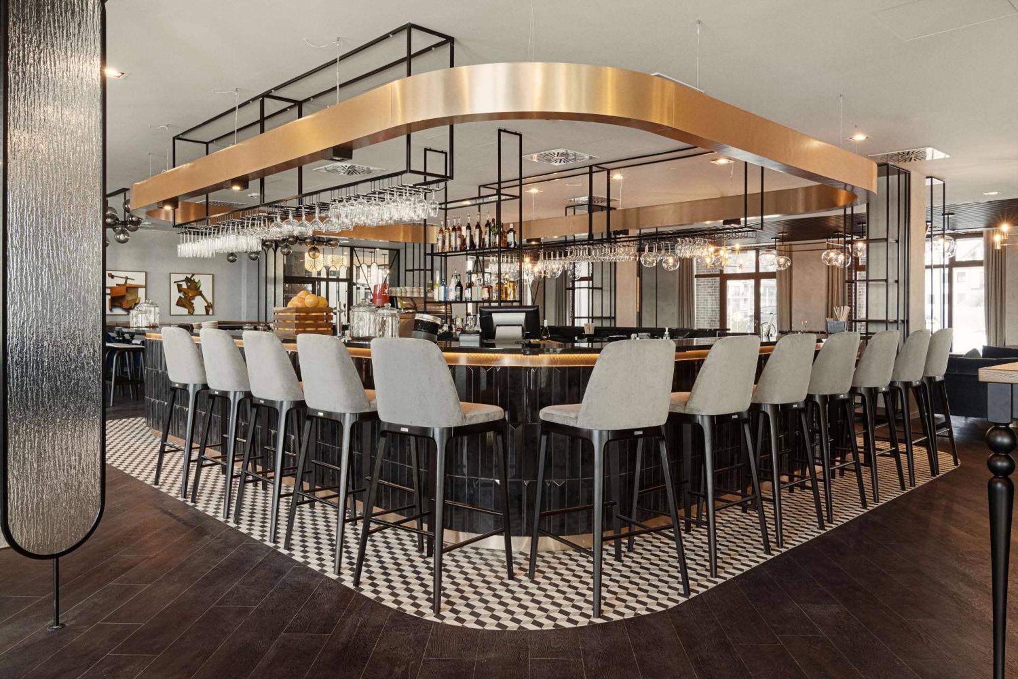 Radisson Blu Resort & Conference Center, Ostroda Mazury Екстер'єр фото The bar at the restaurant
