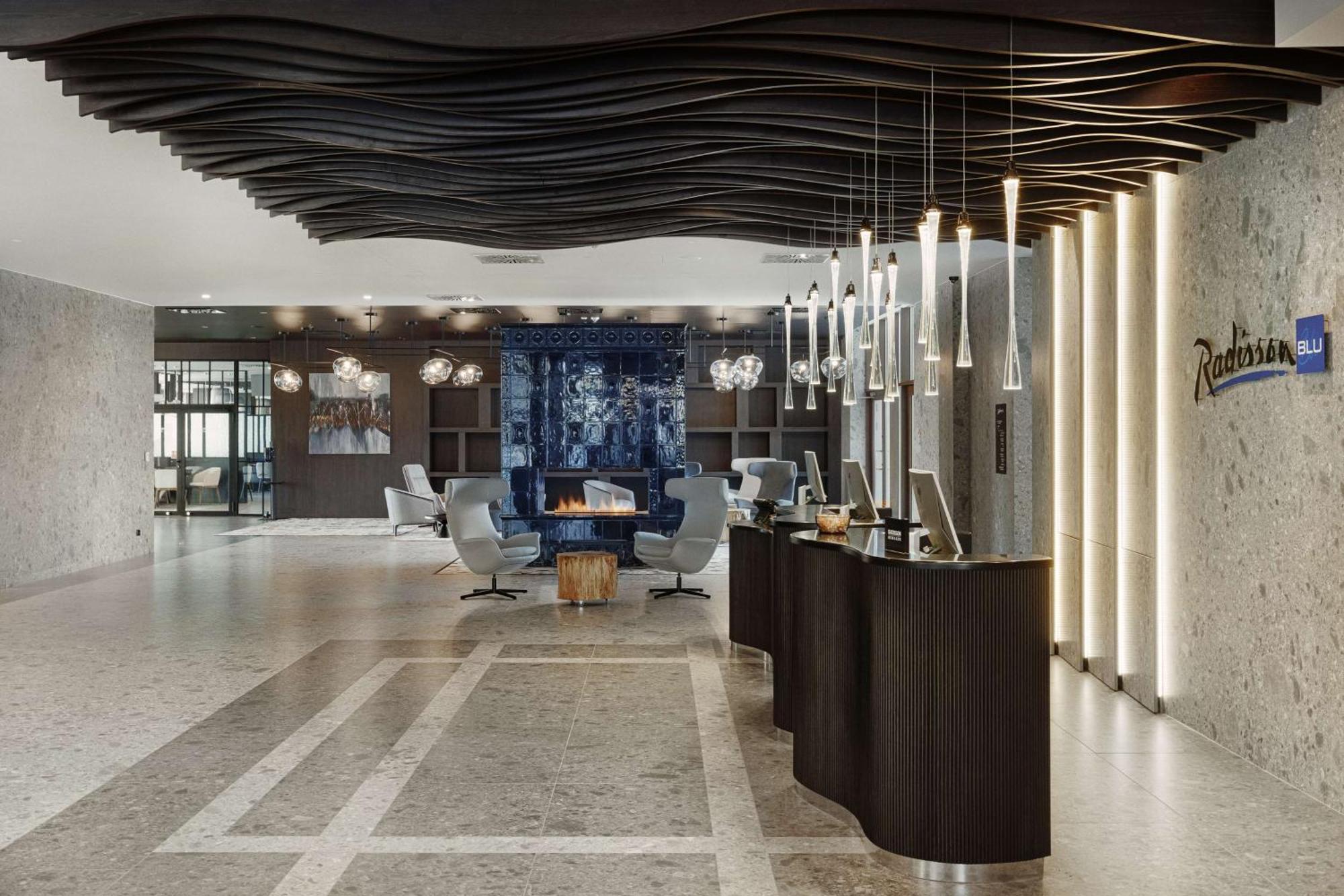 Radisson Blu Resort & Conference Center, Ostroda Mazury Екстер'єр фото The lobby of Radisson Blu Hotel, Belgrade